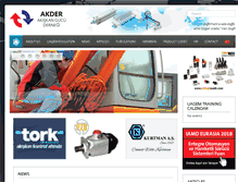 Tablet Screenshot of akder.org